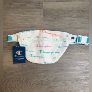 *NWT* Champion Avery Fanny Pack Belt Bag White/Multi